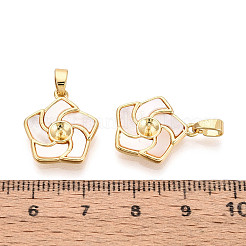Pendenti a perno in ottone con coppiglie e perni&nbsp;LS-KK-T079-39G