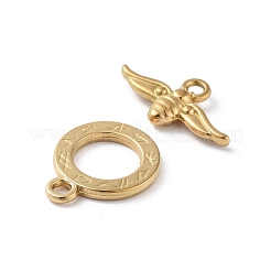 Ионное покрытие (IP) застежки-тоглы из нержавеющей стали 304 STAS-A092-06A-G