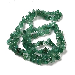 Естественный зеленый авантюрин бисер нитей G-A289-A01-01