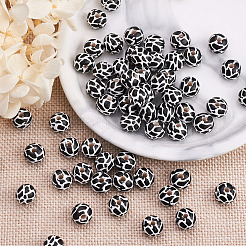 Набивные натуральные деревянные бусины&nbsp;WOOD-TA0001-57