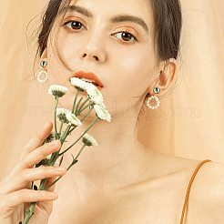 Flatback стеклянные кабошоны для поделок проектов GGLA-PH0005-12mm-06D