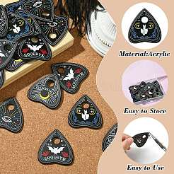 20pcs 4 Arten Halloween-Acrylanhänger&nbsp;OACR-CJ0001-94
