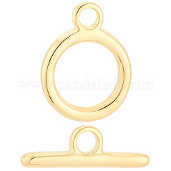 15 pz. fermagli ad anello in ottone&nbsp;KK-BBC0028-42