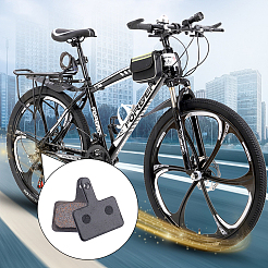 4 комплект тормозных колодок из медного волокна 2-х видов FIND-CA0002-47