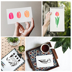 Трафареты для штампов из нержавеющей стали DIY-WH0279-125