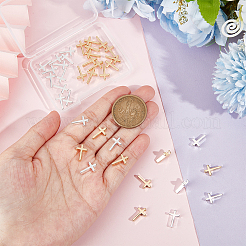 40шт 2 цвета латунные подвески KK-BC0012-05