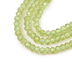 Peridoto natural hebras de cuentas&nbsp;G-ONLY-T-B07-01A
