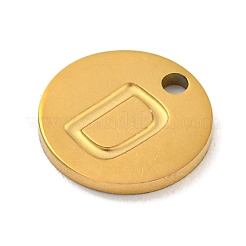 Placcatura ionica (ip) ciondoli in acciaio inossidabile 304&nbsp;FIND-M017-02G-D