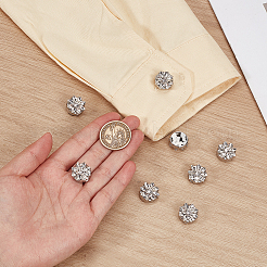 Manschettenknöpfe aus Legierung und Strass&nbsp;FIND-FG0005-66P-03