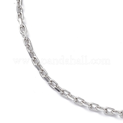 Не тускнеющая цепочка из нержавеющей стали 304 для мужчин и женщин STAS-B039-05P