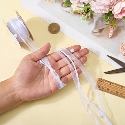 Лента из полиэфирных и пластиковых бусин&nbsp;OCOR-WH20012-61B