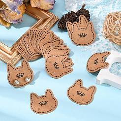 Карты дисплея серьги крафт-бумаги CDIS-D005-08