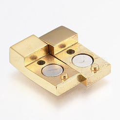 Магнитные застежки из нержавеющей стали 304 с клеевыми концами STAS-F130-85G