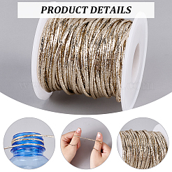 20 m langes Laser-PU-Lederband&nbsp;DIY-CL0001-26B