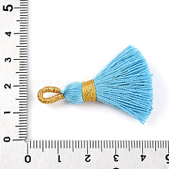 Decorazioni con pendente in nappa in cotone polycotton (poliestere)&nbsp;FIND-N006-01B