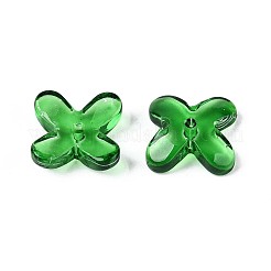 Прозрачные колпачки для стеклянных бусин&nbsp;GLAA-N060-01