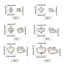 36 шт. 6 подвески из нержавеющей стали 304&nbsp;STAS-UN0024-76