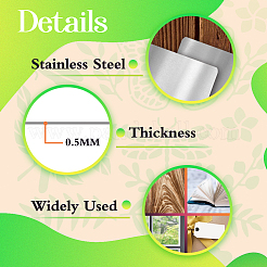 Металлические трафареты из нержавеющей стали для барбекю на каждый день DIY-WH0289-054