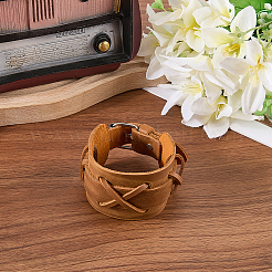Bracelets en cordon de simili cuir pour hommes&nbsp;BJEW-CL0001-55B