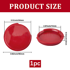 Пластиковая крышка для резонаторного отверстия гитары&nbsp;AJEW-WH20018-104A-02