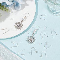 10 пара 925 крючка для сережек из стерлингового серебра&nbsp;STER-BBC0006-81