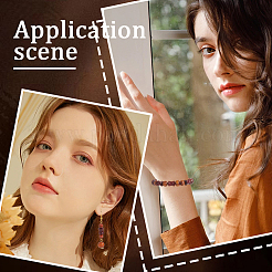 140 шт. Бусины из натурального дерева&nbsp;WOOD-SC0002-10