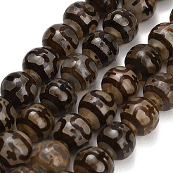 Chapelets de perles de style tibétain&nbsp;GG-CBA4812-B06-10MM