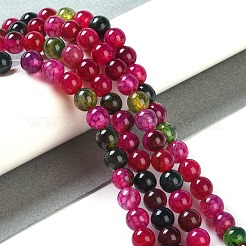 Натуральные полосатые агатовые / полосатые агатовые бусинки&nbsp;G-Z060-A01-A17