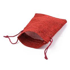 Адвент-календари на 24 день из мешковины&nbsp;DIY-B015-01