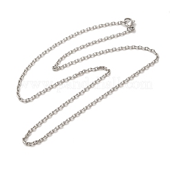 Ожерелья из нержавеющей стали 304&nbsp;LS-NJEW-F027-40-2mm