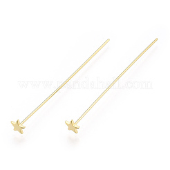 Alfileres de cabeza de estrella de latón&nbsp;X-KK-N259-43