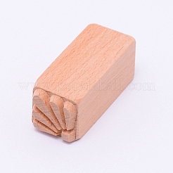 Timbres en bois&nbsp;DIY-WH0189-61F