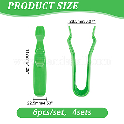 Пластиковые гигантские пинцеты TOOL-WH0051-27