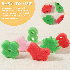 Schwammstempel-Set&nbsp;AJEW-SP0001-54C