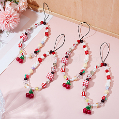 4 шт. украшения для мобильных аксессуаров из сплава и смолы&nbsp;HJEW-HY0001-21