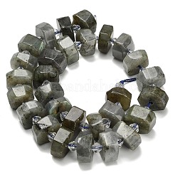Природные лабрадорита бисер нитей G-L642-H05-01