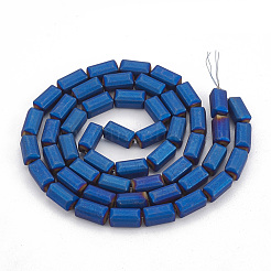 Electroplate non magnetici ematite sintetico fili di perline&nbsp;G-N0322-12B