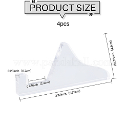 4шт акриловая подставка-основание для фоторамки ODIS-CA0001-28B