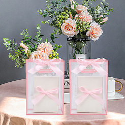 12 шт. прямоугольные пластиковые подарочные пакеты ABAG-SP0001-07A