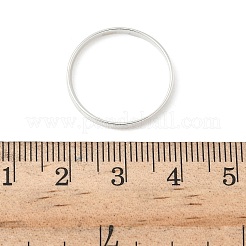 925 кольцо на палец из стерлингового серебра для женщин RJEW-NH0002-02C-S