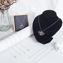 12 шт. набор цепочек-змей из нержавеющей стали 304 NJEW-SC0001-11