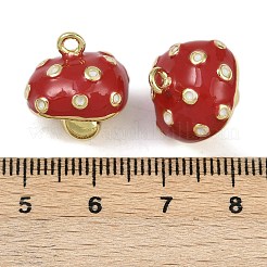 Латунь эмаль подвески&nbsp;KK-I358-074G-01