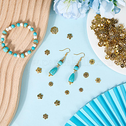 300шт 10 стиля колпачки из сплава в тибетском стиле&nbsp;TIBE-SP0001-24