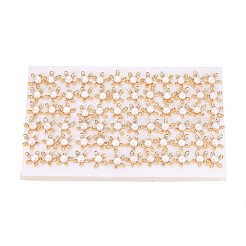 Цветок латуни микро проложить кубического циркония серьги стержня&nbsp;PEAR-N017-07H