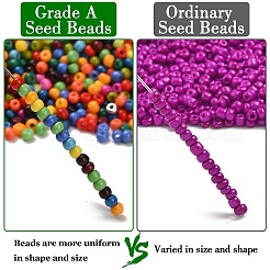 ФГБ 12/0 сорт А круглый стеклянный бисер&nbsp;SEED-Q009-FJXM