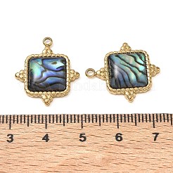 Natur Paua Muschel Anhänger&nbsp;SA-CBA11D7-26B-G