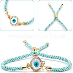 Наборы для самостоятельного изготовления браслета от сглаза&nbsp;DIY-NB0006-80