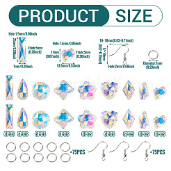 Комплекты для изготовления сережек&nbsp;DIY-TA0012-68