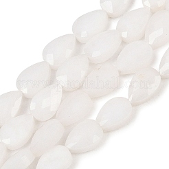 Натуральный белый лунный камень бисер пряди&nbsp;G-A303-A01-01