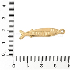 Подвески в виде сардин из нержавеющей стали 304&nbsp;STAS-S186-05C-G